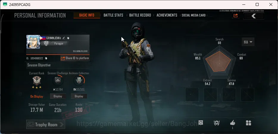 Arena Breakout Accounts Mobile | Lvl 30 | SV 17.5M | CV 5.2M | Take Mail | image 2