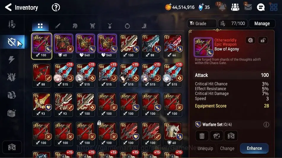 Epic Seven Accounts Limited Hero GLOBAL Unverif|New Era|8 ML(BArunka,SP Politis,A Ravi,Etc)+Wukong,AS 10