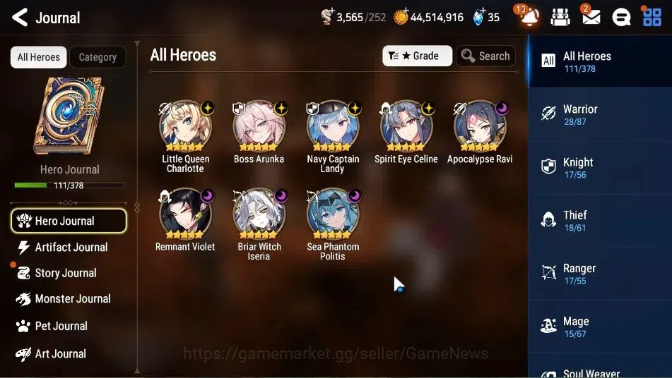 Epic Seven Accounts Limited Hero GLOBAL Unverif|New Era|8 ML(BArunka,SP Politis,A Ravi,Etc)+Wukong,AS 6
