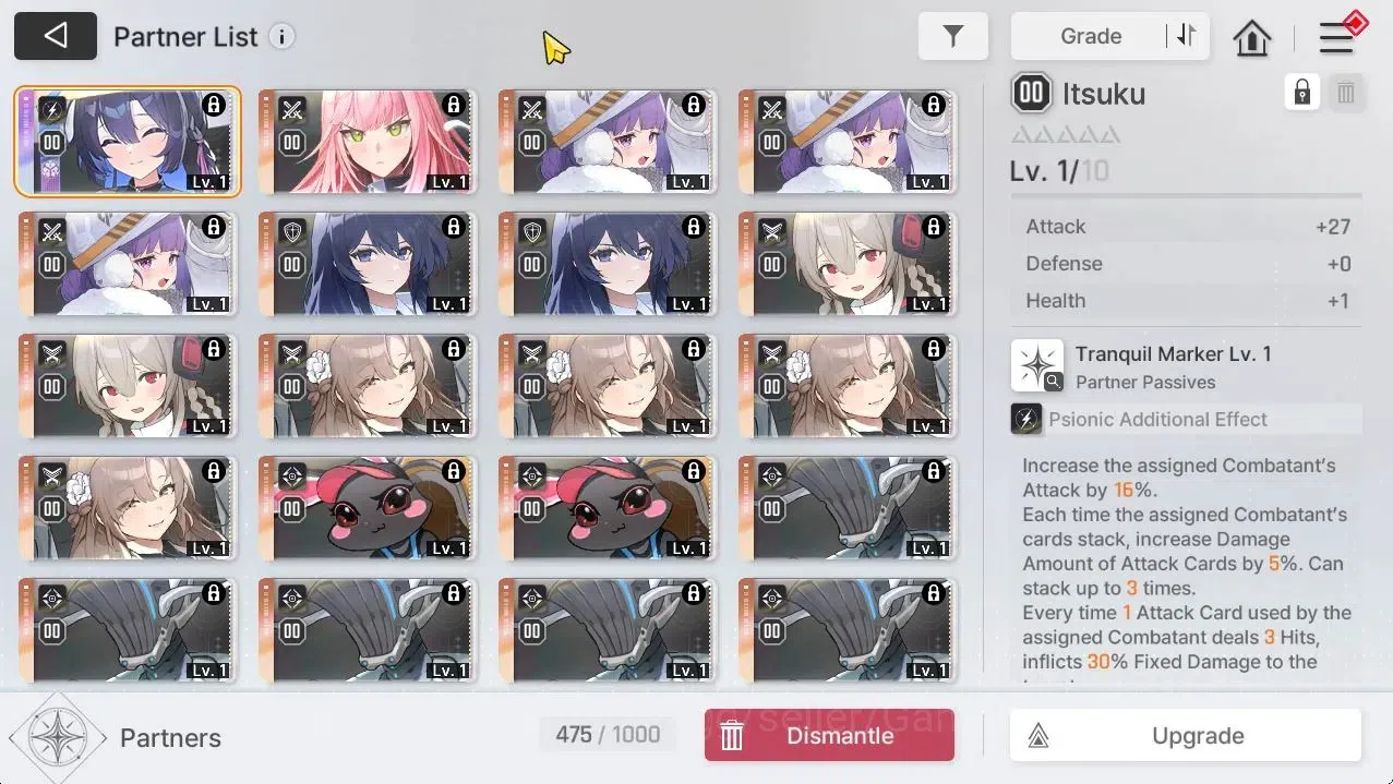 Chaos Zero Nightmare Accounts ASIA Lv54|6 SSR[HeidemariM2,Haru,MeiLin,Veronica,e image 6