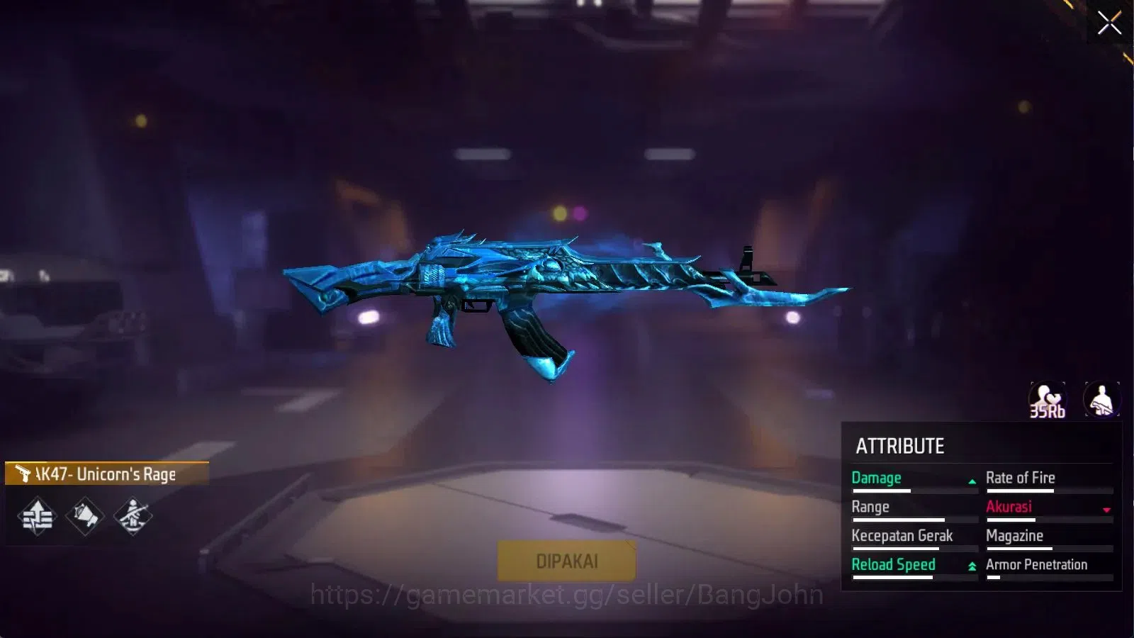 Free Fire Accounts Indonesia | Vault 113 | BR Heroic, CS Gold | Booya image 3