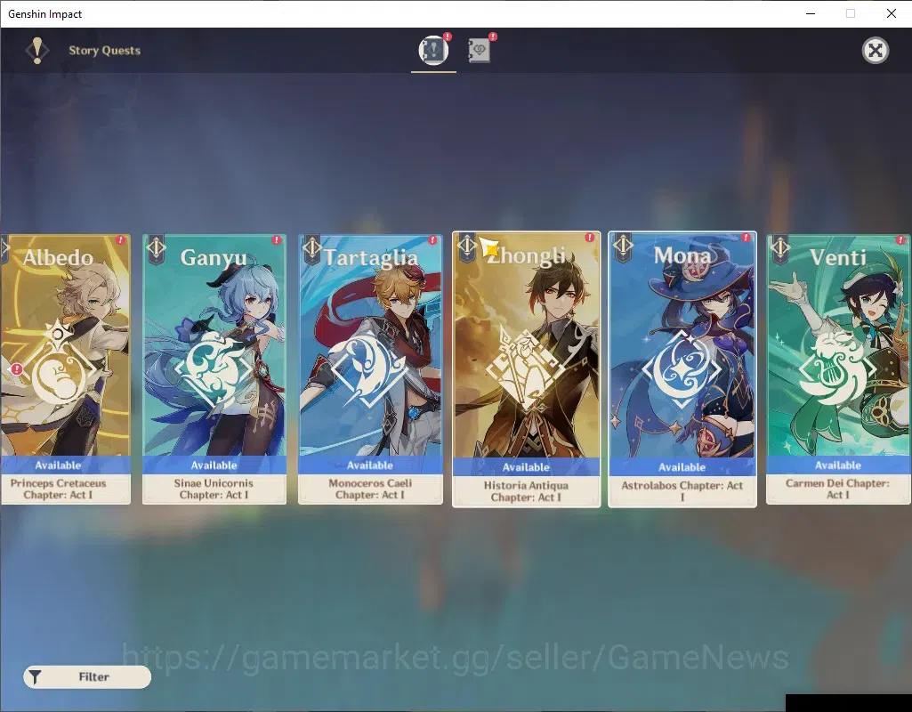 Genshin Impact Accounts ASIA|AR 51|4 Limited + 3 (*5Weapon)|Mavuika,Arlecc image 14