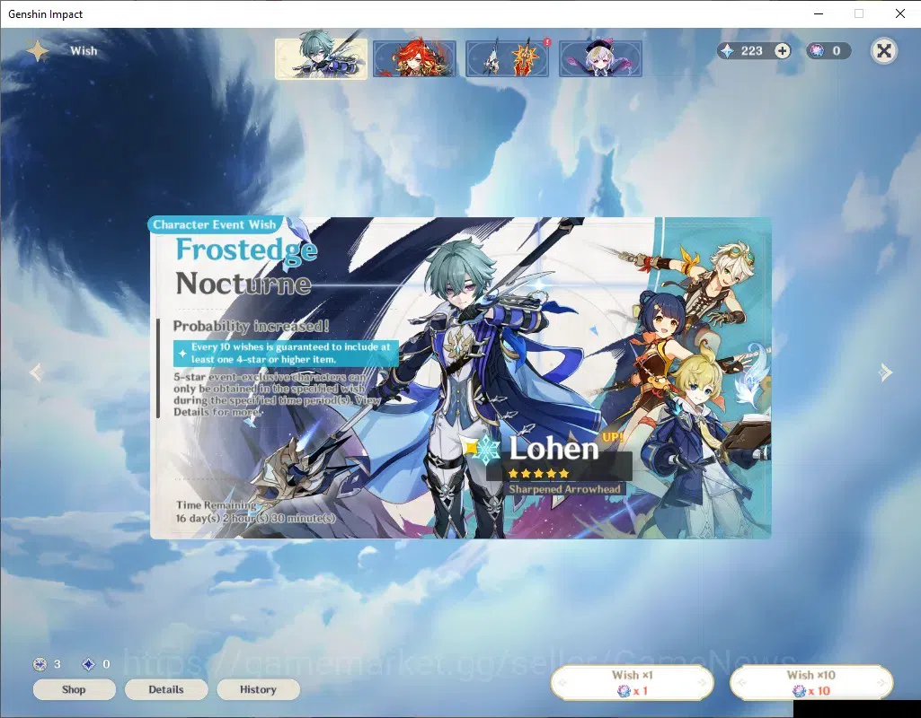 Genshin Impact Accounts ASIA|AR 51|4 Limited + 3 (*5Weapon)|Mavuika,Arlecc image 9