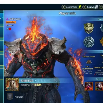 Raid: Shadow Legends Accounts Endgame Lv.100 Power 11.2M|5