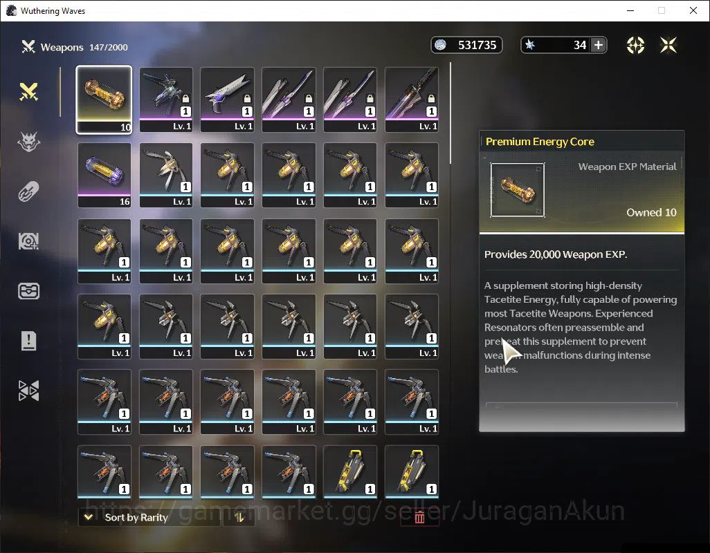 Wuthering Waves Accounts Starter SEA | UL 9 | Fresh Starter | 1 Limited | Mornye | MC Female | Log Kuro | Check SS (WW2391) 4