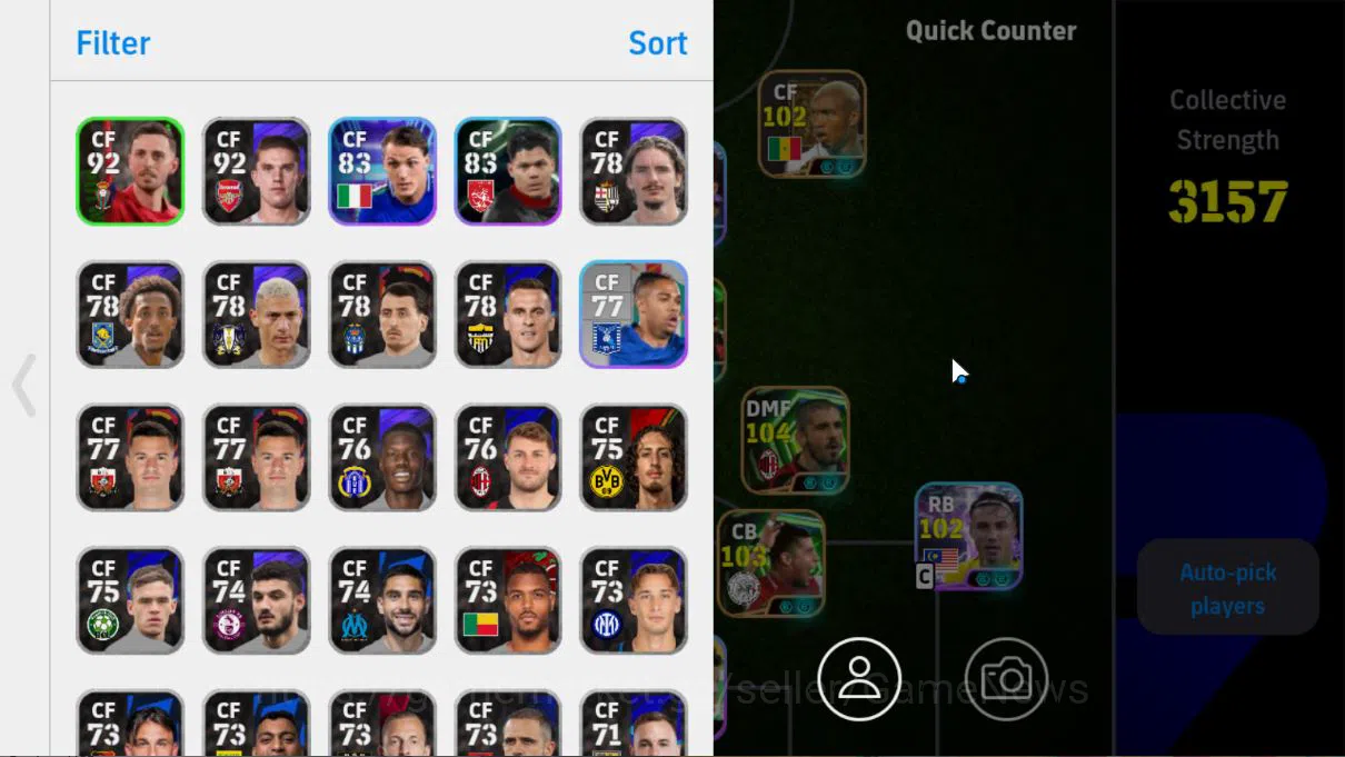eFootball Accounts Mobile|Edged Crossing(Serginho),Phenomenal Pass(Le image 12