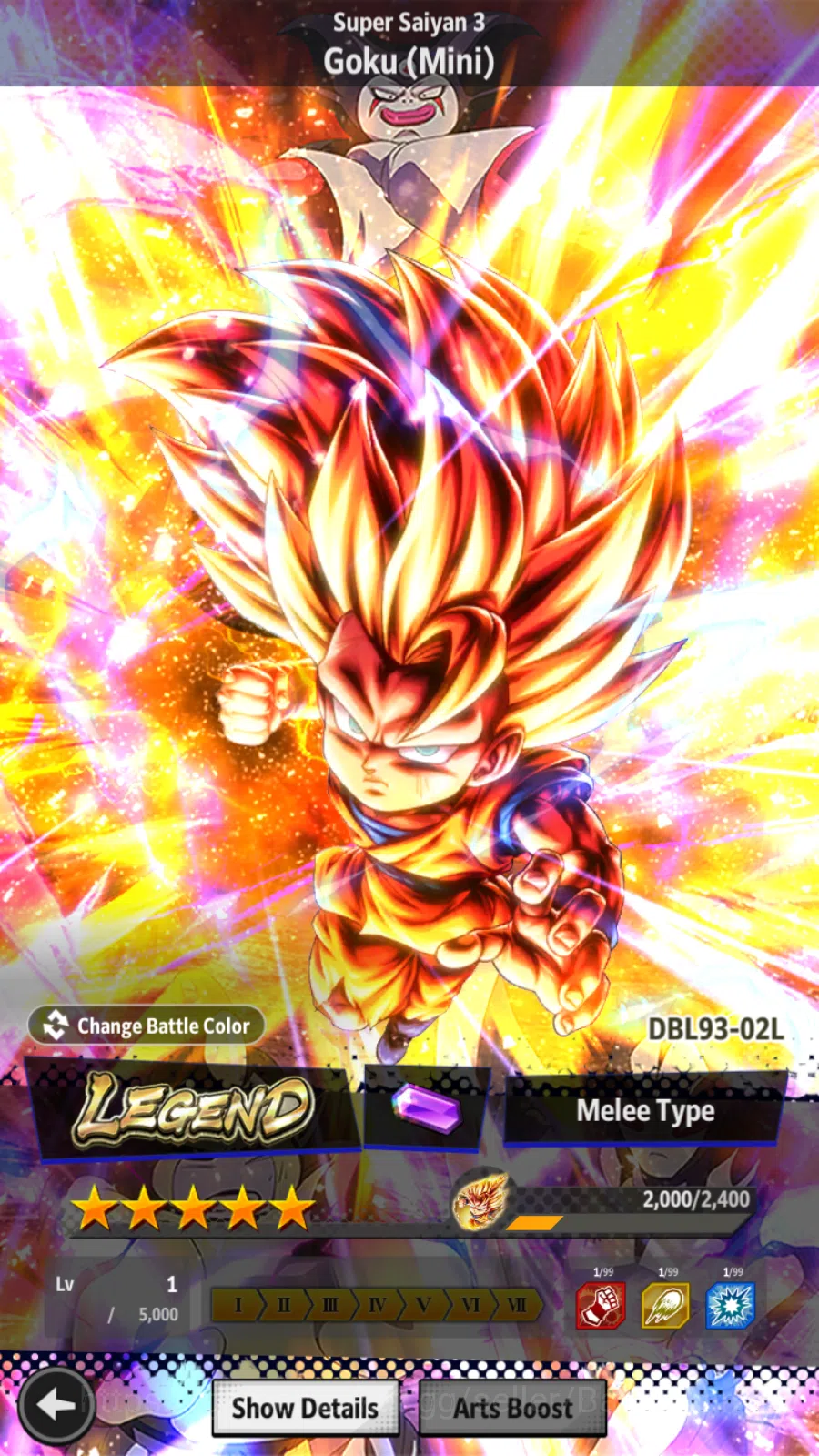 Dragon Ball Legends Accounts Others 7M Total power|Lvl 147|2LR+1UL|SS Goku,SS3 Goku(mini),Badrock|RA361B 4