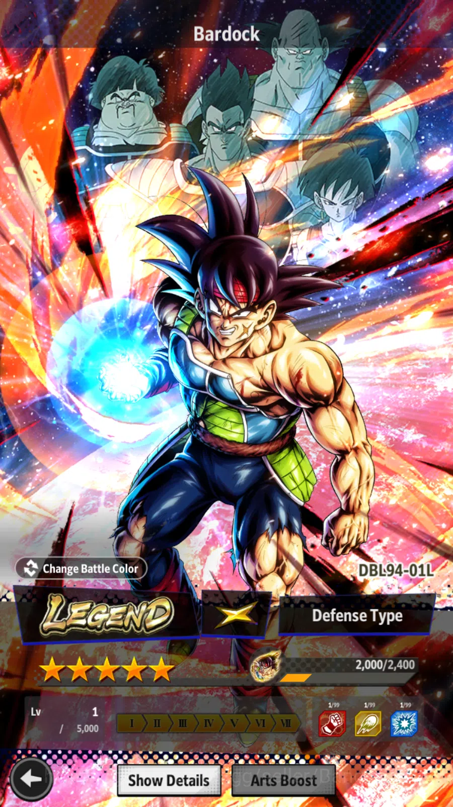 Dragon Ball Legends Accounts Others 7M Total power|Lvl 147|2LR+1UL|SS Goku,SS3 Goku(mini),Badrock|RA361B 5
