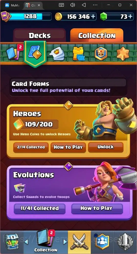 Clash Royale Accounts High-End Global |CL 1288|KTL 13|Trophy 7856|121 Cards|8 Champ|2 Hero|11 Evo|Arena 20|73 Gems|156K 15