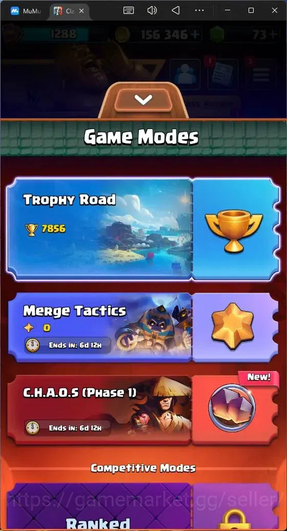 Clash Royale Accounts High-End Global |CL 1288|KTL 13|Trophy 7856|121 Cards|8 Champ|2 Hero|11 Evo|Arena 20|73 Gems|156K 2