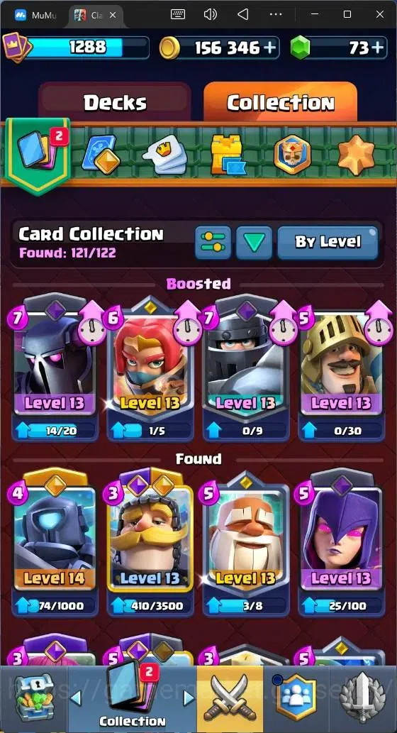 Clash Royale Accounts High-End Global |CL 1288|KTL 13|Trophy 7856|121 Cards|8 Champ|2 Hero|11 Evo|Arena 20|73 Gems|156K 7