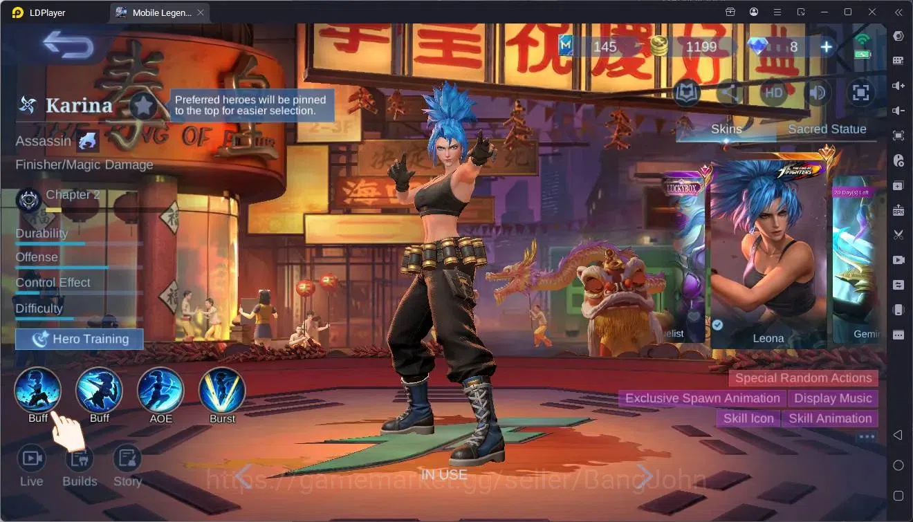 Mobile Legends: Bang Bang Accounts Global|Hero 101|Skin 129|Expert|Prime Granger|KOF  image 8