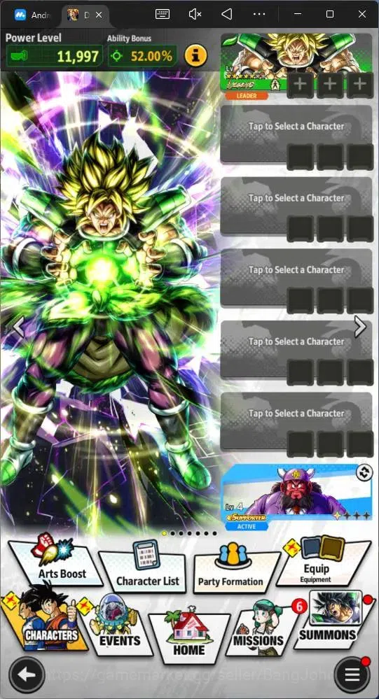 Dragon Ball Legends Accounts Android | Lvl 147| 5.9M Total Power | 35K CC| 1 LR image 12