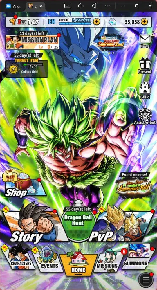 Dragon Ball Legends Accounts Android | Lvl 147| 5.9M Total Power | 35K CC| 1 LR image 13