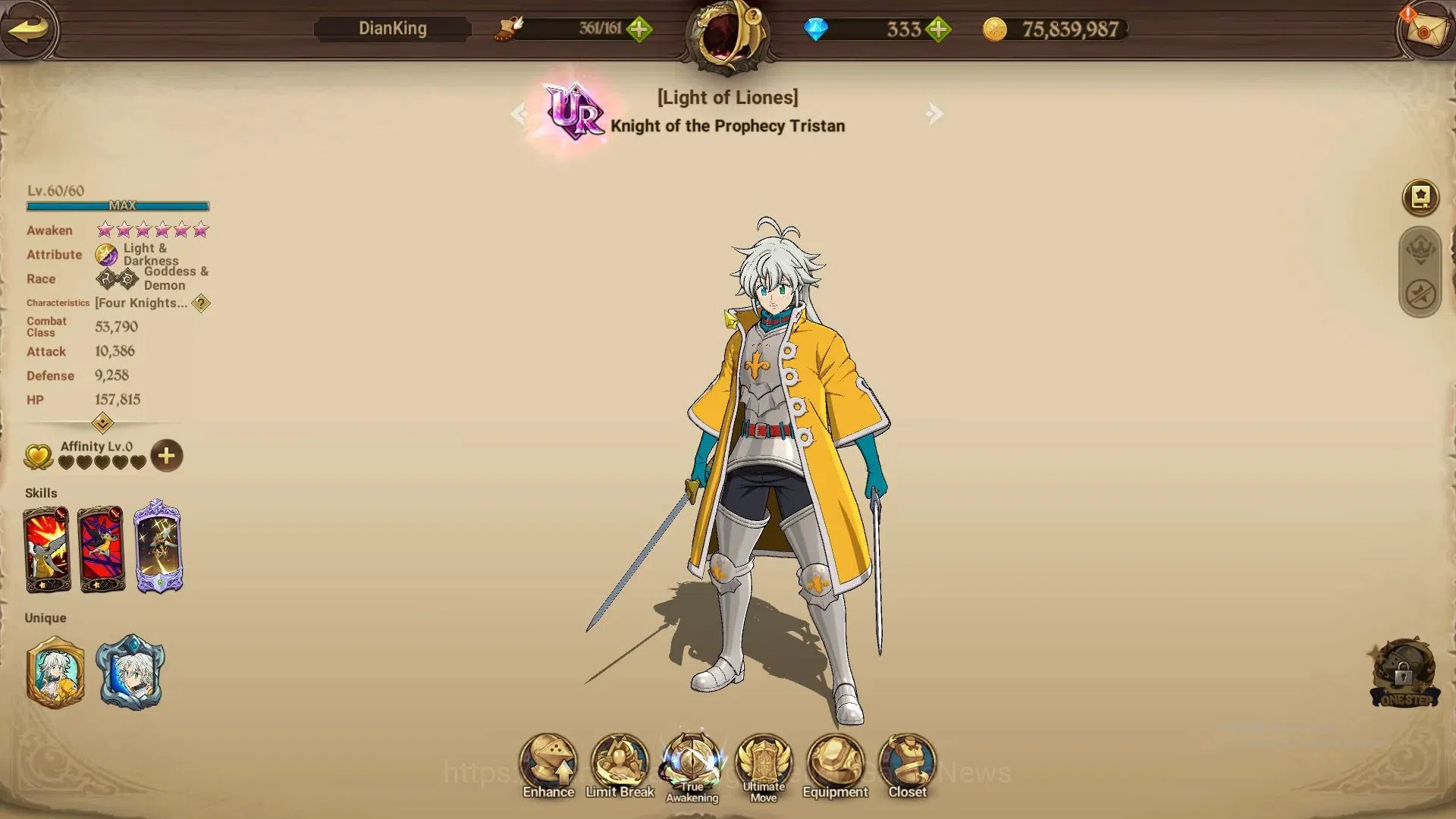 The Seven Deadly Sins: Grand Cross Accounts Global|1,7M CC|30 LS+ 333 DM|3 LR+6 UR|Brunhil,Eli image 16