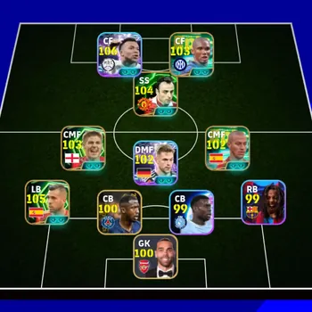 eFootball Accounts Others Android|PW3178|KyllanMbappeShow T,Joshua Kimmich Show T,New Thiago Alcantara Epic,New Samuel Eto'o