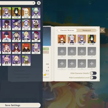 Genshin Impact Accounts Others Asia|AR 54|2,2K Primo|2 Limited (Citlali & Mavuika) + 4 Standard