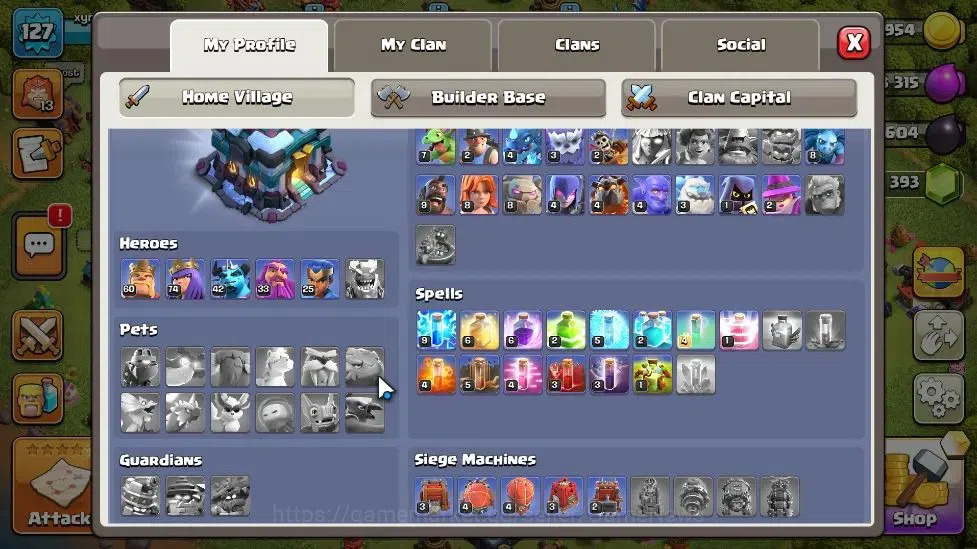 Clash of Clans Accounts TH 13 - BH 7|LV 127|HH 7|BK 80,AQ 74,GW 33,MP 42,R image 4