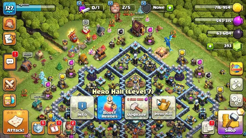 Clash of Clans Accounts TH 13 - BH 7|LV 127|HH 7|BK 80,AQ 74,GW 33,MP 42,R image 8
