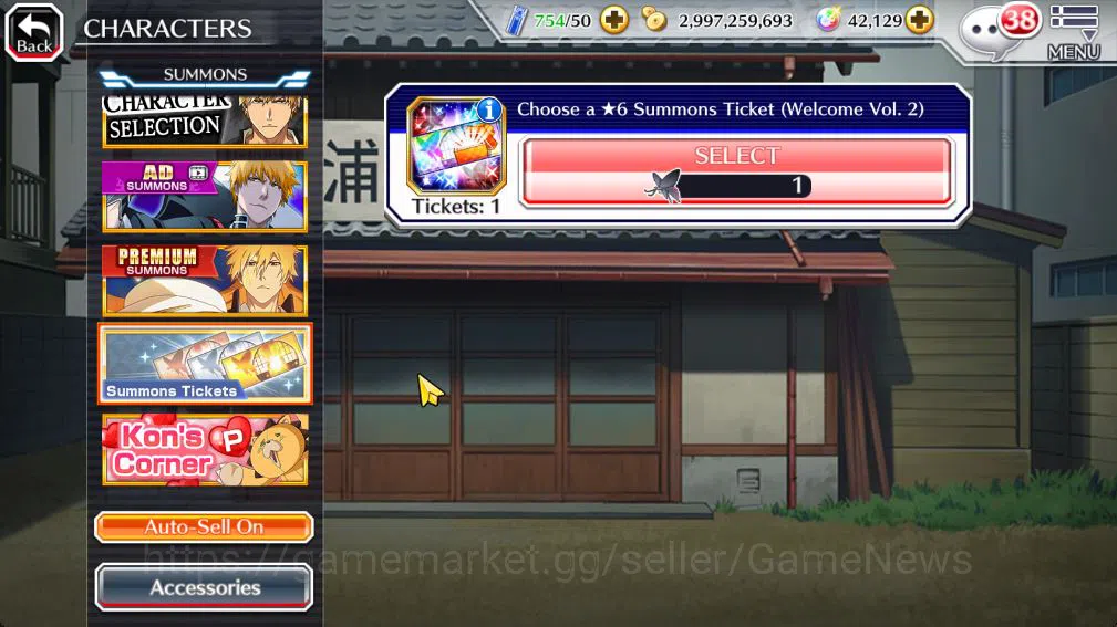 Bleach: Brave Souls Accounts Mid-Tier [GLOBAL]42k Orbs|10th Anniv (Rukia,Ichigo),TYBW26 (Uryu,Ichigo),Aizen Renewed,Ururu,2 18