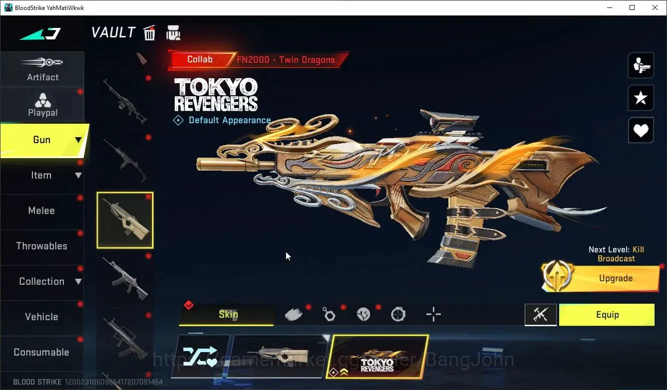 Blood Strike Accounts ASIA|1 ETERNAL: Desert Eagle-Scorpius|ULTRA Talon  image 5