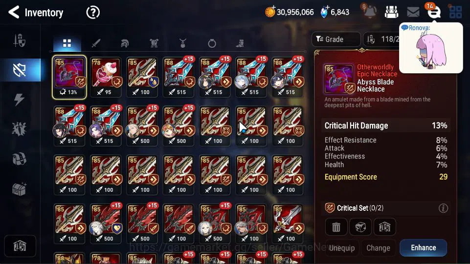 Epic Seven Accounts GLOBAL Unverif|11 ML(Salome,BArunka,LOT Scales,Etc image 10