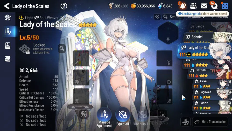 Epic Seven Accounts GLOBAL Unverif|11 ML(Salome,BArunka,LOT Scales,Etc image 2