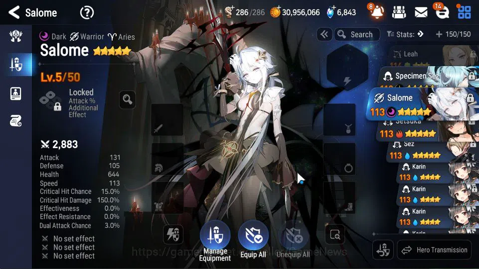 Epic Seven Accounts GLOBAL Unverif|11 ML(Salome,BArunka,LOT Scales,Etc image 3