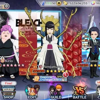 Bleach: Brave Souls Accounts Mid-Tier Global | 19K BP+10K Orb|Mid Story|Senjumaru TYBW25|Kirio TYBW|Yumichika TMV|Check SS