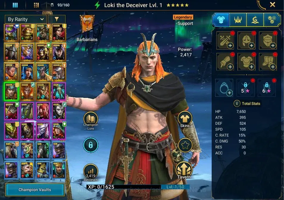 Raid: Shadow Legends Accounts Lv 26|574K Power|15 Legend Combo Turtle(Donatello, image 6