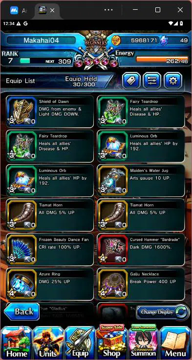Grand Summoners Accounts Others GLOBAL|10 Ascend+Rank 7|Roy TW,Summer Miyu,Chloe,SS Liza,Valerie,Fabricator,DL Vox,etc|check 6