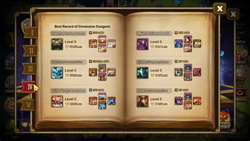 Summoners War: Sky Arena Accounts End-Game ASIA Lv 100|4 LD[Jager,Maximilian,Jin Sasha]|87 Total NB5[Leo,Haegang]+177 6