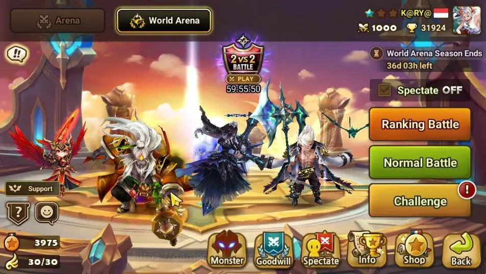 Summoners War: Sky Arena Accounts End-Game ASIA Lv 100|4 LD[Jager,Maximilian,Jin Sasha]|87 Total NB5[Leo,Haegang]+177 8