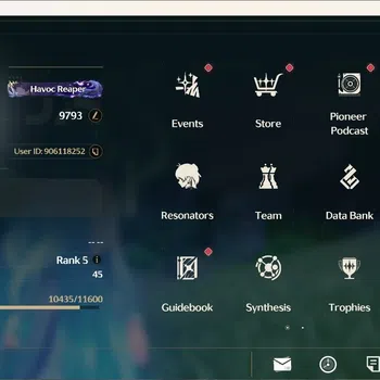 Wuthering Waves Accounts Others SEA|UL 45|Rank 5|3 Limited[Qingxiao,Cartethyia Rc1]+Sign,Ciaccona|1 Semi PremTeam|Mc