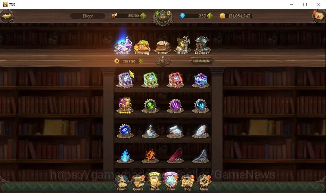 The Seven Deadly Sins: Grand Cross Accounts Global|3,5M CC|40 LS+237 DM|5 LR+8 UR|N Meliodas6/ image 15
