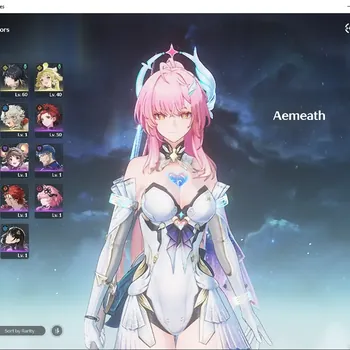 Wuthering Waves Accounts Starter SEA|UL 32|1 Limited Aemeath + 3 Standard Char (Verina,Encore,Lingyang)|DB level 14|Female
