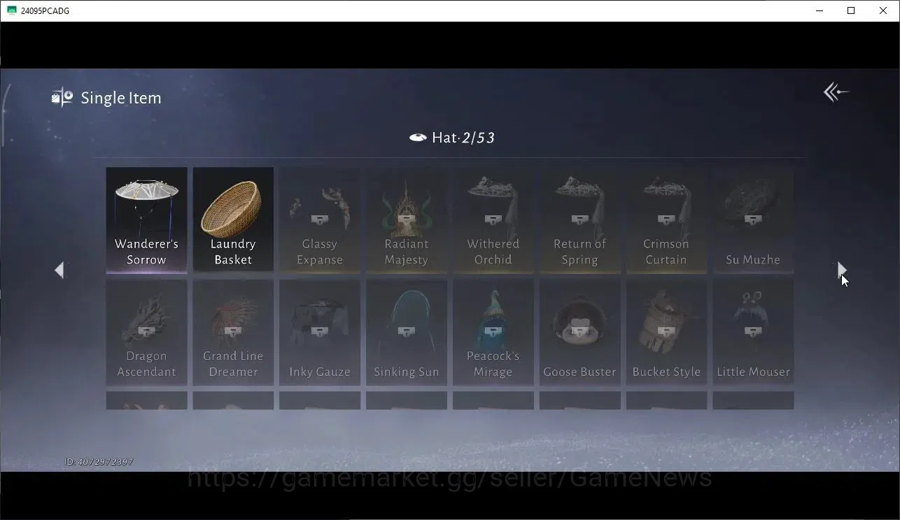 Where Winds Meet Accounts GLOBAL|Lv 5|GS 3671|1 Harmonic Core|Nameless Sword image 15
