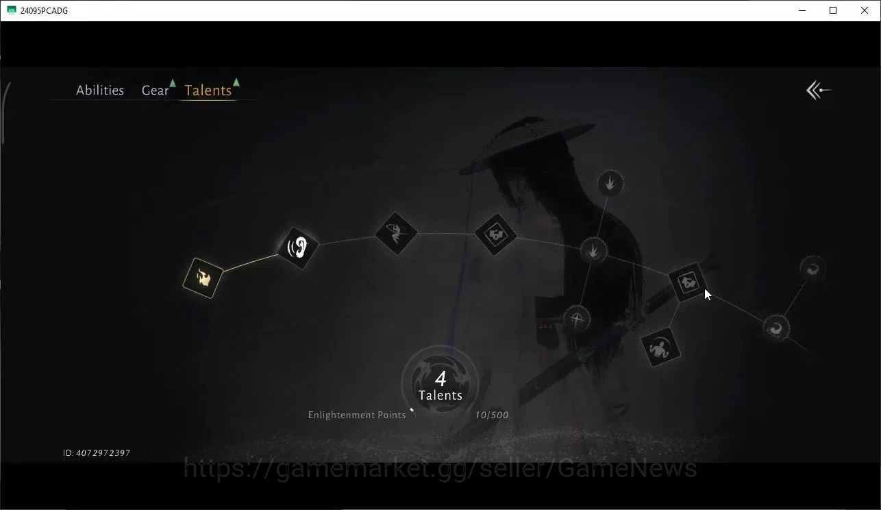 Where Winds Meet Accounts GLOBAL|Lv 5|GS 3671|1 Harmonic Core|Nameless Sword image 7