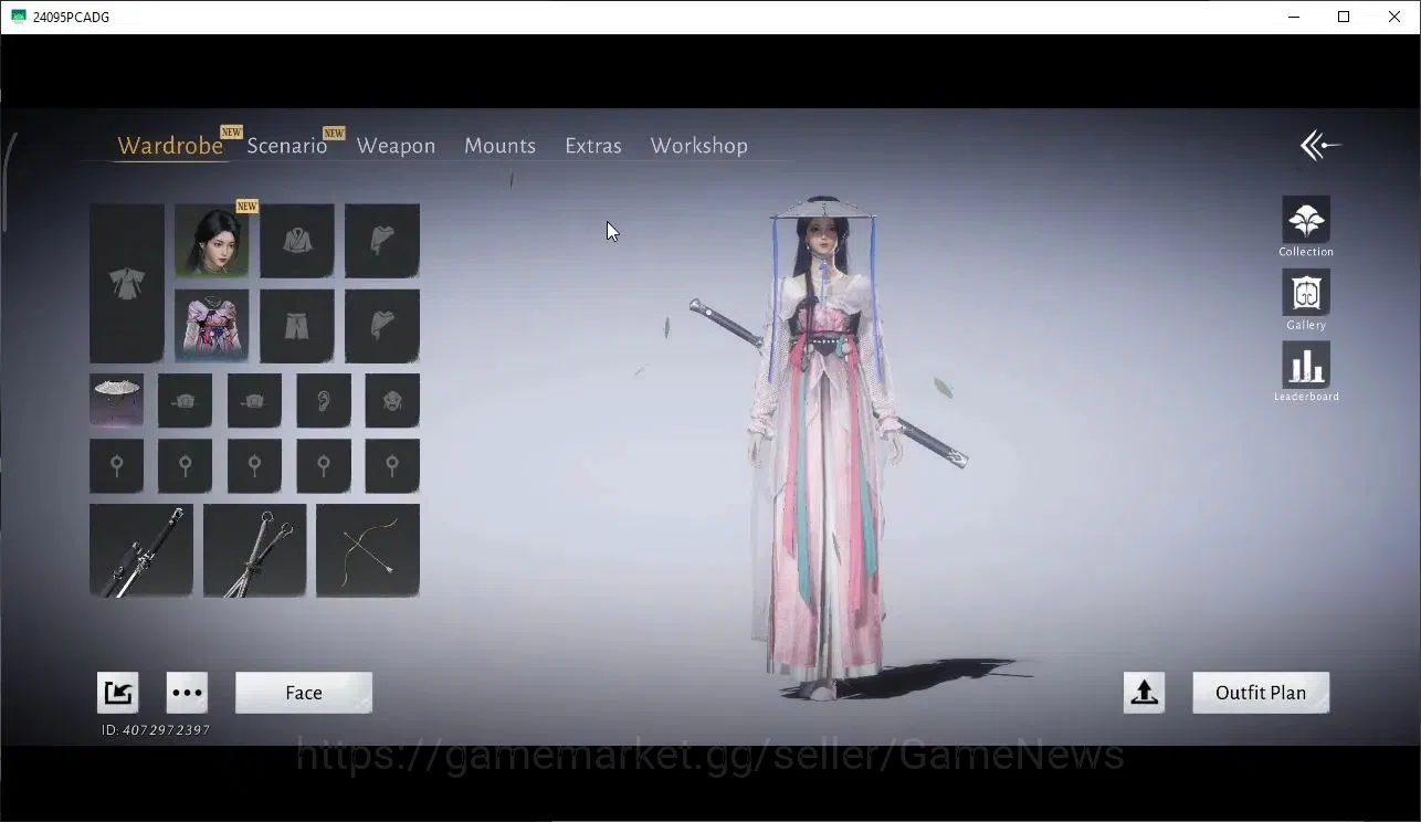 Where Winds Meet Accounts GLOBAL|Lv 5|GS 3671|1 Harmonic Core|Nameless Sword image 8