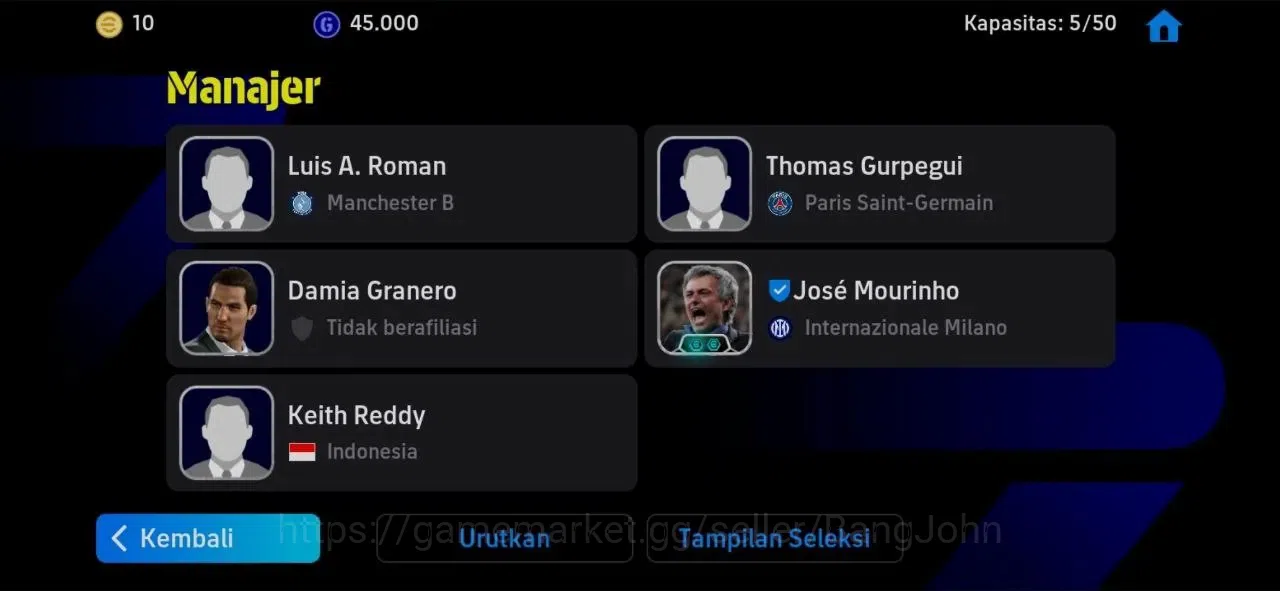 eFootball Accounts Mobile|PW 3156|Bigtime Ibrahimovic|Epic Gerrard,Sh image 1