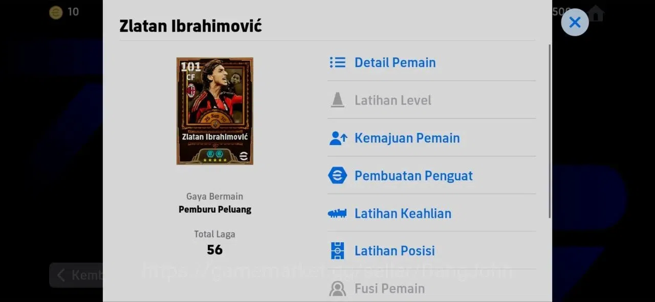 eFootball Accounts Mobile|PW 3156|Bigtime Ibrahimovic|Epic Gerrard,Sh image 4
