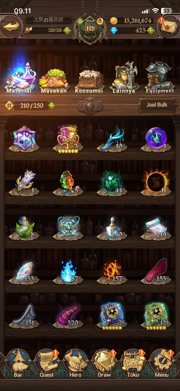 The Seven Deadly Sins: Grand Cross Accounts ASIA | 4,8M CC | DM 423 | 4 LR Putri Belialuin Mer image 16