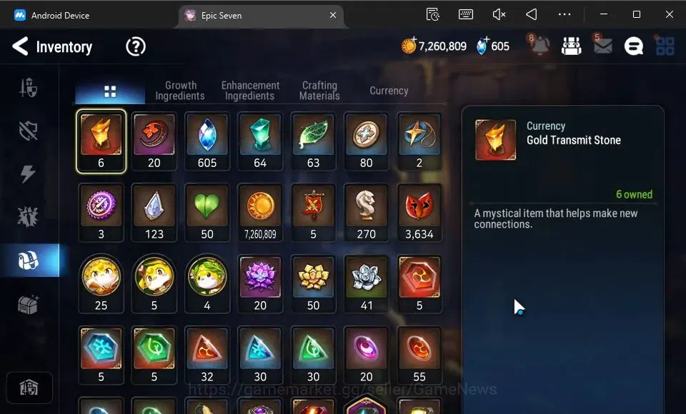 Epic Seven Accounts GLOBAL Unverif|New Era|2 ML (Sylvan Sage Vivian,Re image 12