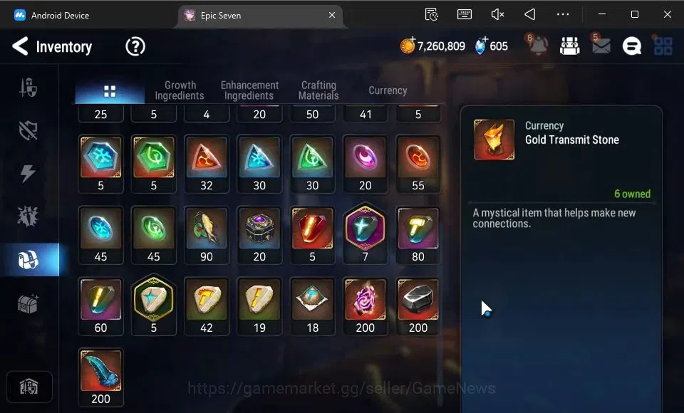 Epic Seven Accounts GLOBAL Unverif|New Era|2 ML (Sylvan Sage Vivian,Re image 13