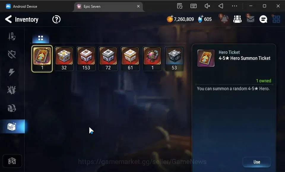 Epic Seven Accounts GLOBAL Unverif|New Era|2 ML (Sylvan Sage Vivian,Re image 14