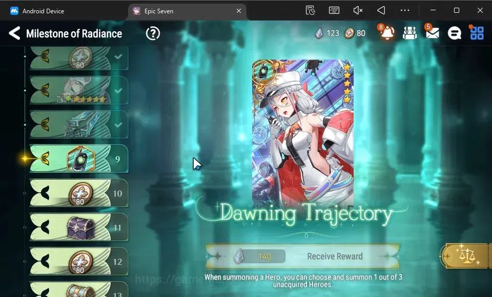 Epic Seven Accounts GLOBAL Unverif|New Era|2 ML (Sylvan Sage Vivian,Re image 4