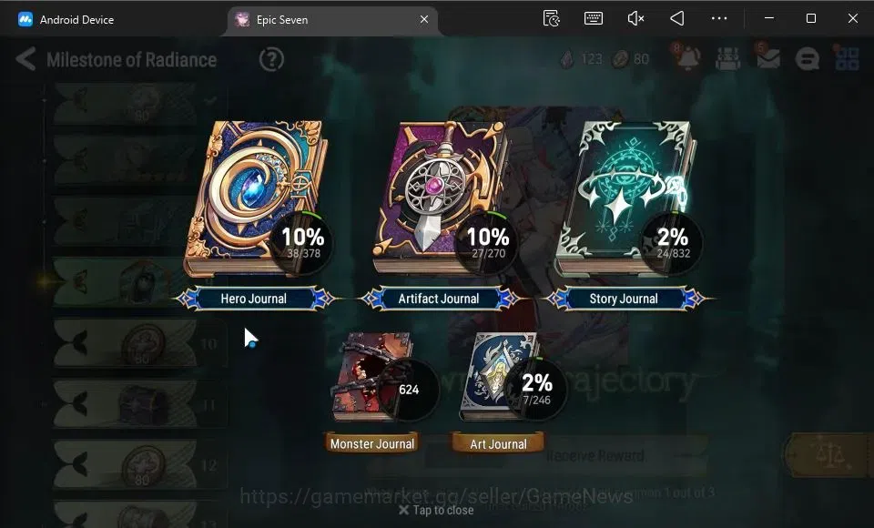 Epic Seven Accounts GLOBAL Unverif|New Era|2 ML (Sylvan Sage Vivian,Re image 5