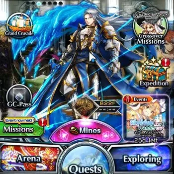 Grand Summoners End-Game Global|Rank 173|2 Sp Art|24 Ascend+10 TW|[S Miyu,E image 1