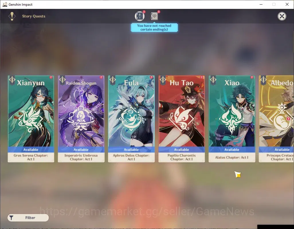 Genshin Impact Accounts ASIA|AR 50|All Unset|2 Limited+ 4(*5Weap)|Durin+Si image 20