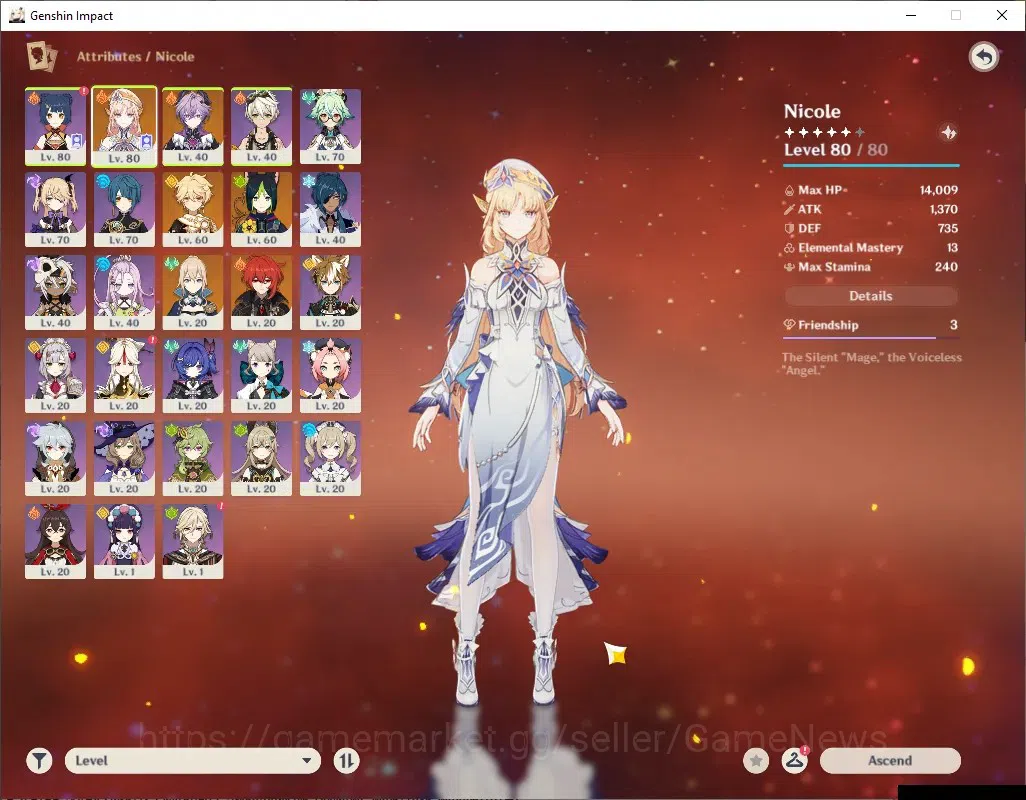 Genshin Impact Accounts ASIA|AR 50|All Unset|2 Limited+ 4(*5Weap)|Durin+Si image 3